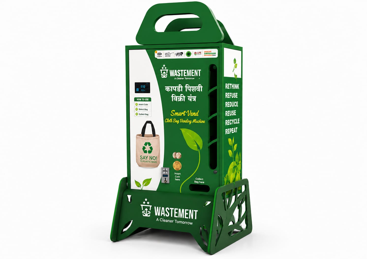 Smart Cloth Bag Vending Machine